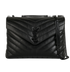 Medium LouLou, £1,500, Handbags, Black, Leather, Front view